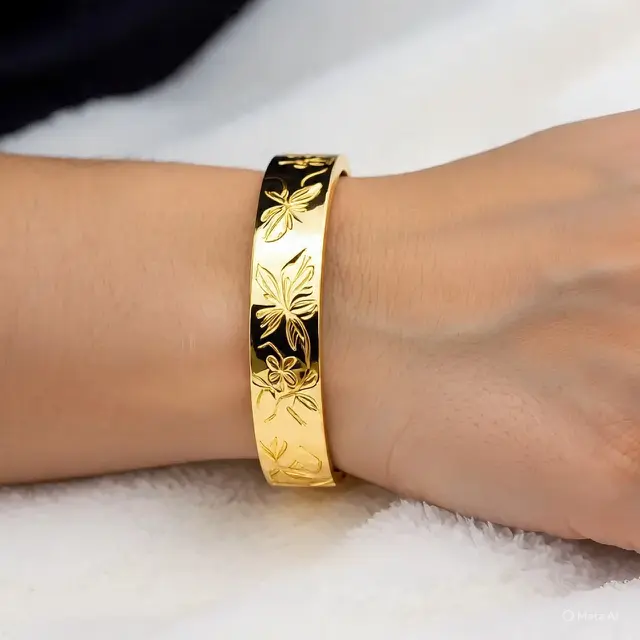 Model Gelang Keroncong Emas 24 Karat