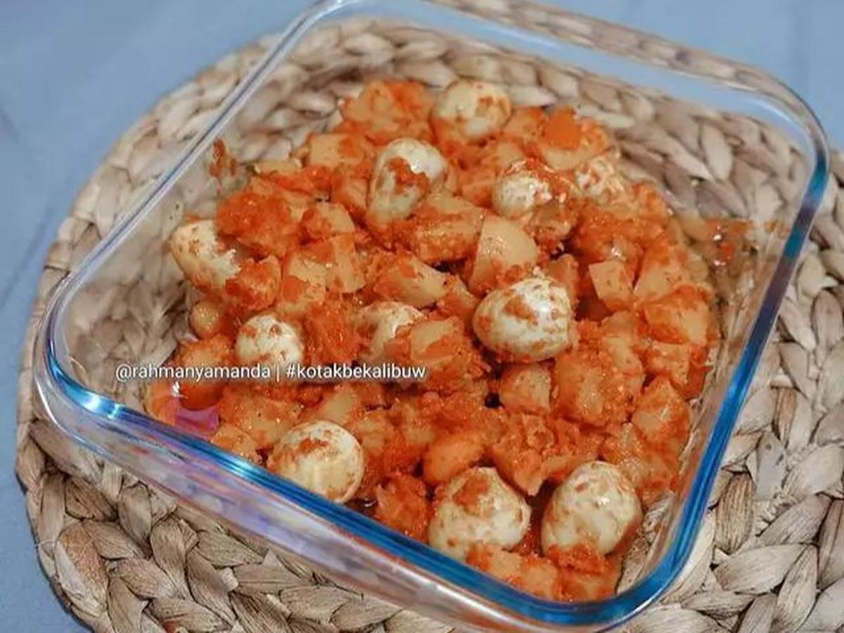 <b>3. Sambal Goreng Kentang Telur Puyuh</b>