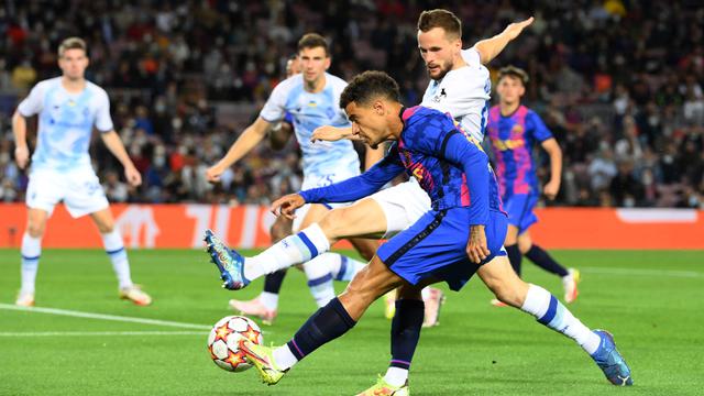 Foto: Menang Tipis atas Dynamo Kiev, Barcelona Pecah Telur di Liga Champions 2021 / 2022
