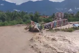 Banjir di Kabupaten Aceh Tenggara (Antara)