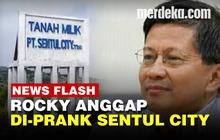 VIDEO: Diusir dari Rumahnya, Rocky Gerung Anggap Lagi Di-Prank Sentul City