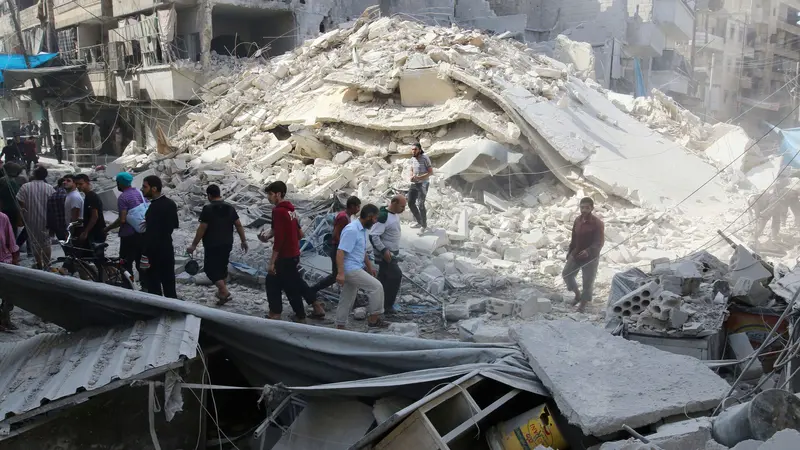 20161012- Aleppo Dibombardir 15 Orang Tewas-Reuters