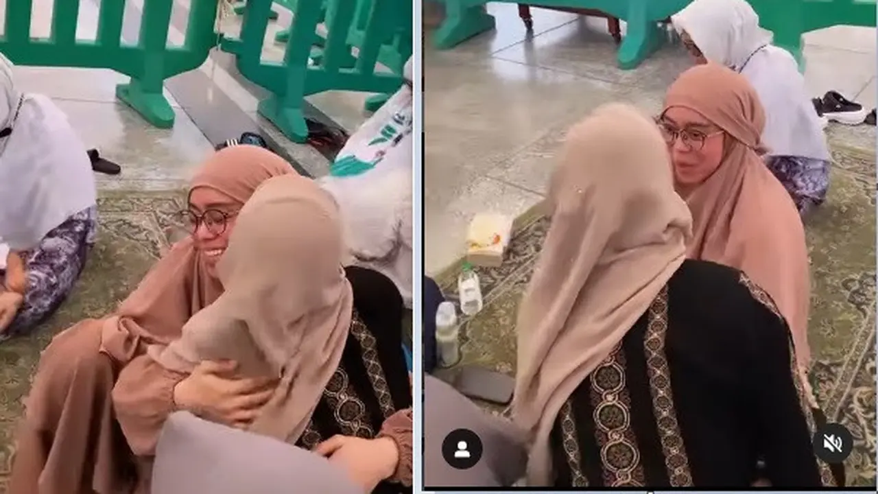 Lesti Kejora dan Bebizie bertemu di Madinah (Foto: Instagram bebizie)