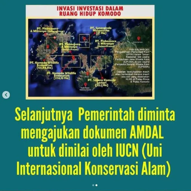 Unesco Pinta Indonesia Hentikan Proyek Terkait Situs Warisan Dunia, Termasuk TN Komodo