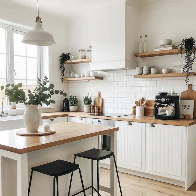 Model Dapur Minimalis Ala Cafe (Gemini AI)