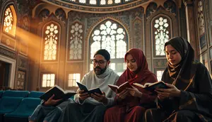 caption sholawat ©Ilustrasi dibuat AI