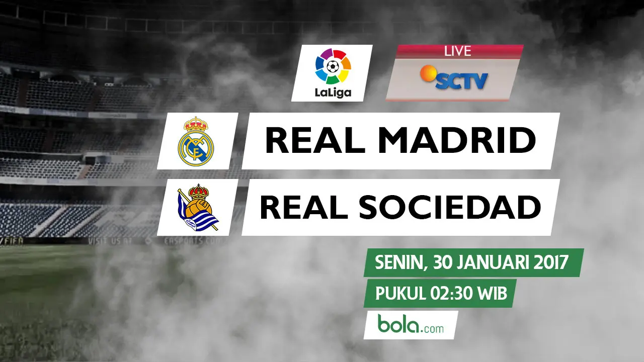 Real Madrid Vs Real Sociedad