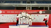 Atlet blind judo NPC Indonesia berprestasi di ajang IBSA Judo Grand Prix 2024 yang berlangsung di Heidelberg, Jerman. (Dok. NPC Indonesia)