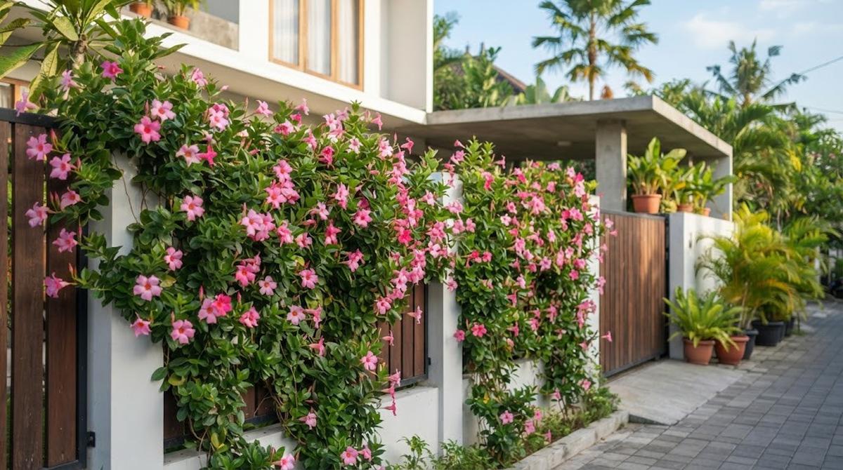 Tanaman Merambat Berbunga yang Cocok untuk Pagar Rumah