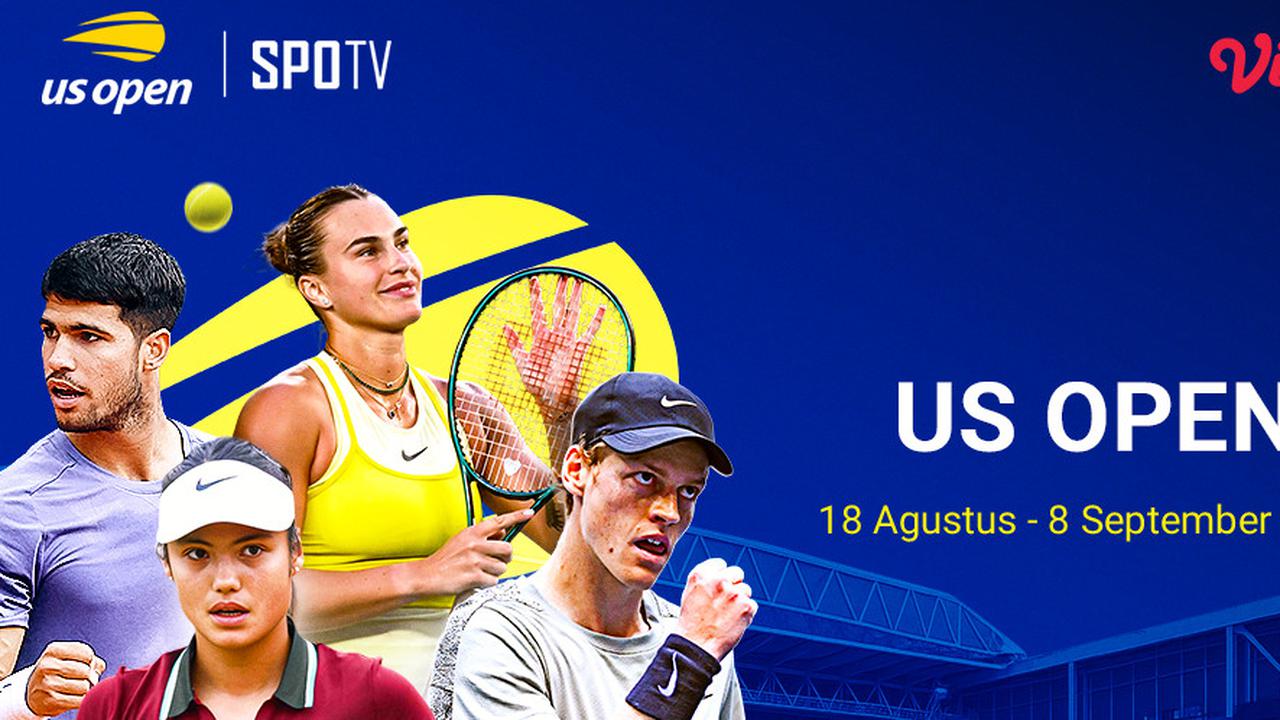 Nonton Live Kualifikasi US Open 2025 Day 1: Hanya di Vidio