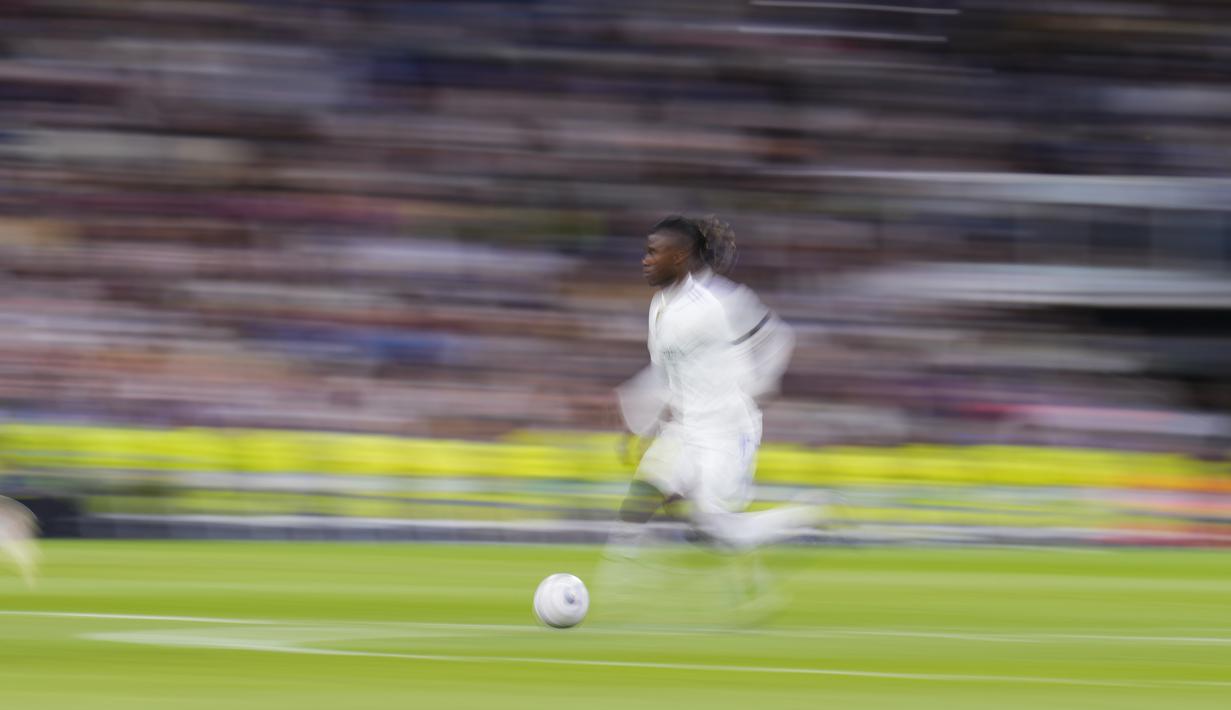 Gol tunggal Madrid dicetak oleh gelandang Marco Asensio pada menit ke-70. (AP Photo/Manu Fernandez)