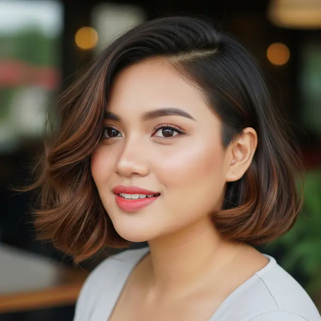 9 Model Potongan Rambut Wanita untuk Wajah Bulat 2026, Tampil Tirus dan Memukau