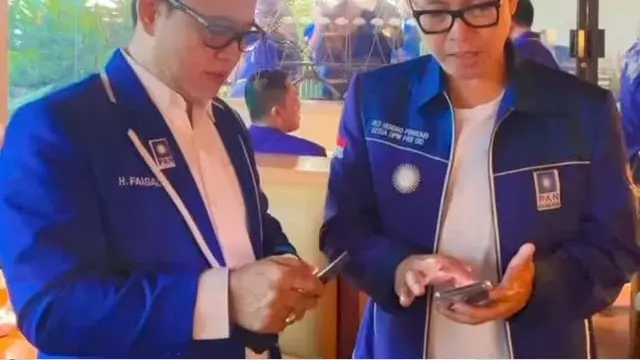 Haji Faisal, mertua mendiang Vanessa Angel maju jadi caleg dari Partai Amanat Nasional (https://www.instagram.com/stories/opah_faisal/2901425427235262424/)