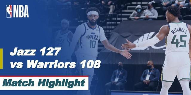 VIDEO: Stephen Curry Lampaui Torehan Legenda NBA saat Golden State Warriors Takluk dari Utah Jazz