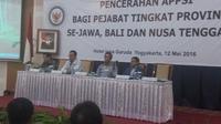 Ada empat rekomendasi pemda se-Jawa Bali untuk pusat (Liputan6.com / Fathi Mahmud)