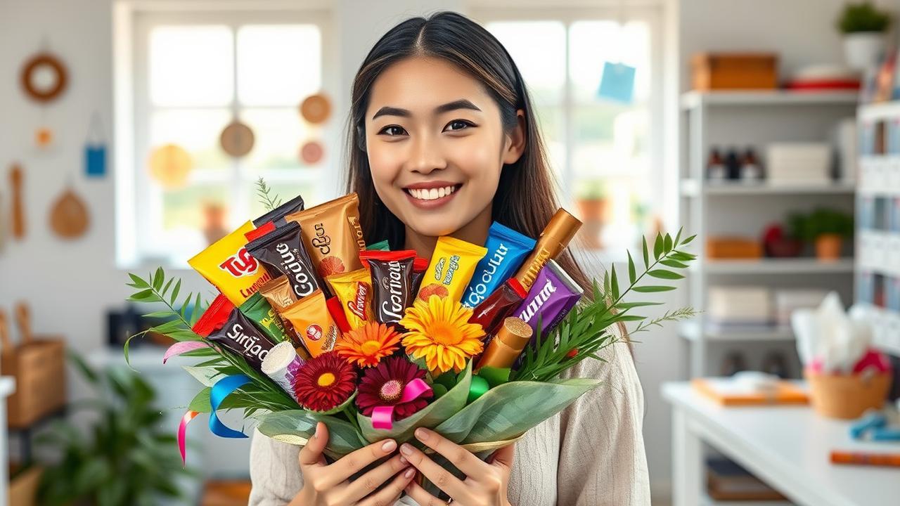 Cara Buat Buket Snack yang Unik dan Menarik