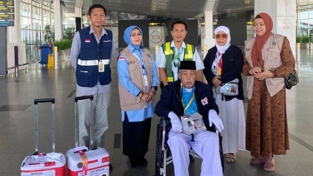 PPIH Medan Pulangkan Calon Haji Sakit Asal Tegal ke Embarkasi Solo