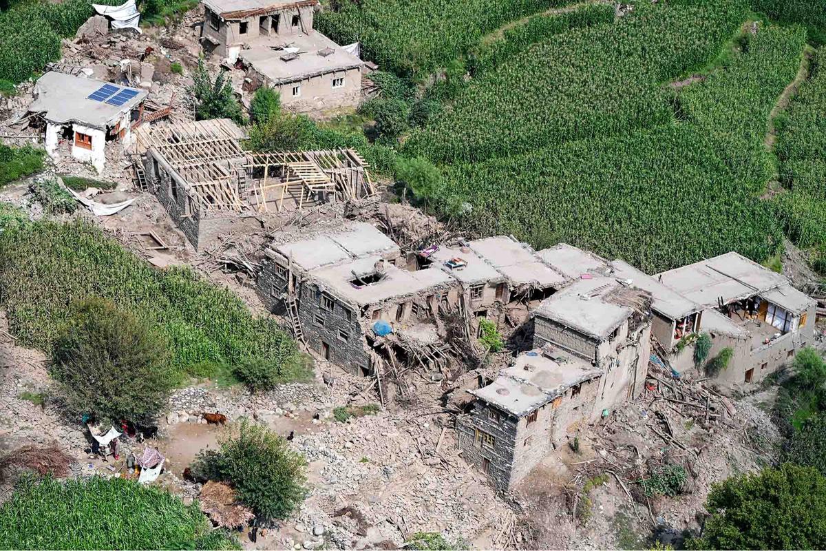 FOTO: Korban Gempa Afghanistan Timur Tembus 1.124 Jiwa, Ribuan Rumah Hancur