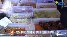 BPOM Sulawesi Selatan sidak takjil yang dijajakan pedagang di Mariso, Makassar.