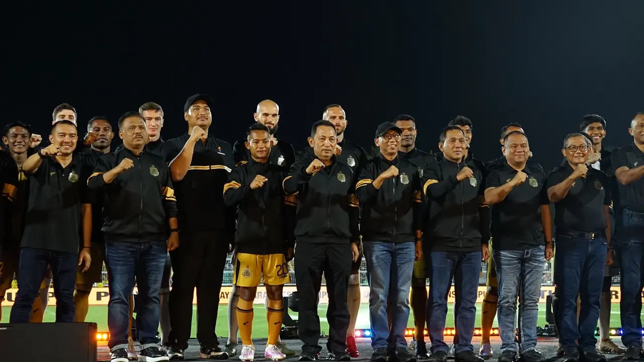Launching Bhayangkara Presisi Lampung FC