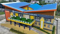 Gedung layanan perpustakaan umum Provinsi Sulawesi Barat. (Liputan6.com/ Dok Ist)