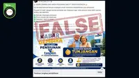 Cek Fakta: Tidak Benar Link Pendaftaran Tunjangan Kesejahteraan Pensiunan dari Taspen