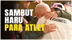 Berita Video, sambutan hangat untuk Rizki Juniansyah dan Veddriq Leonardo di Bandara Soekarno Hatta pada Selasa (13/8/2024)