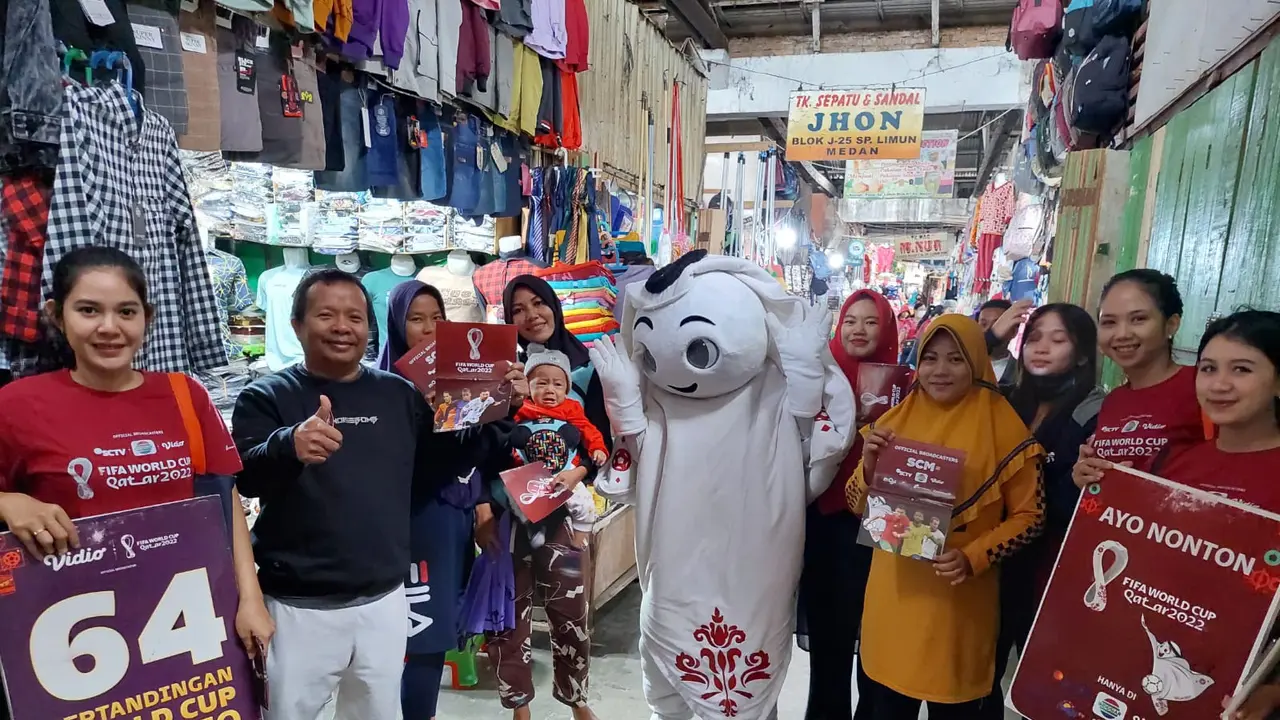 La'eeb menyapa warga Medan
