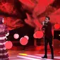 Duet Aco (Sulawesi Utara) Bersama Lesti DA di 'Mengejar Badai' Membuatnya Memimpin Sementara di Top 12 Group 3 LIDA 2020. (Indosiar)