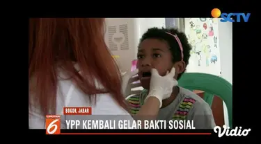YPP Emtek  Group bersama alumni SMA 5 Medan menggelar bakti sosial di Bogor, yang diikuti lebih 50 orang siswa Panti Asuhan Bukit Karmel.
