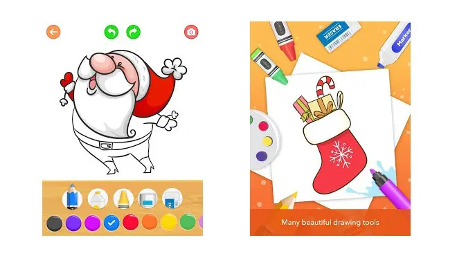 Learn to Draw Christmas. (Doc: Google Play Store)