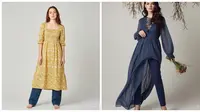 9 Inspirasi Padu Padan Dress dan Celana Panjang, Tampil Stylish Tanpa Ribet