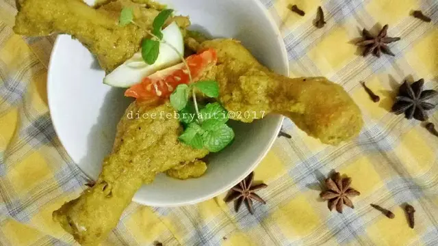Opor Ayam Tanpa Santan ala Ibu