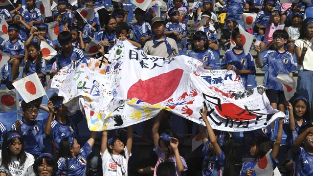 Foto: Setelah Jerman, Giliran Turki Jadi Korban Keganasan Pasukan Samurai Biru pada Laga Persahabatan FIFA Matchday