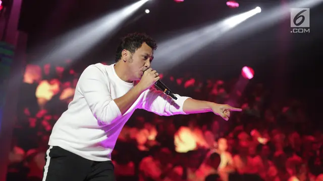 Giring Ganesha Tampil Energik di Halalbihalal Emtek 2019