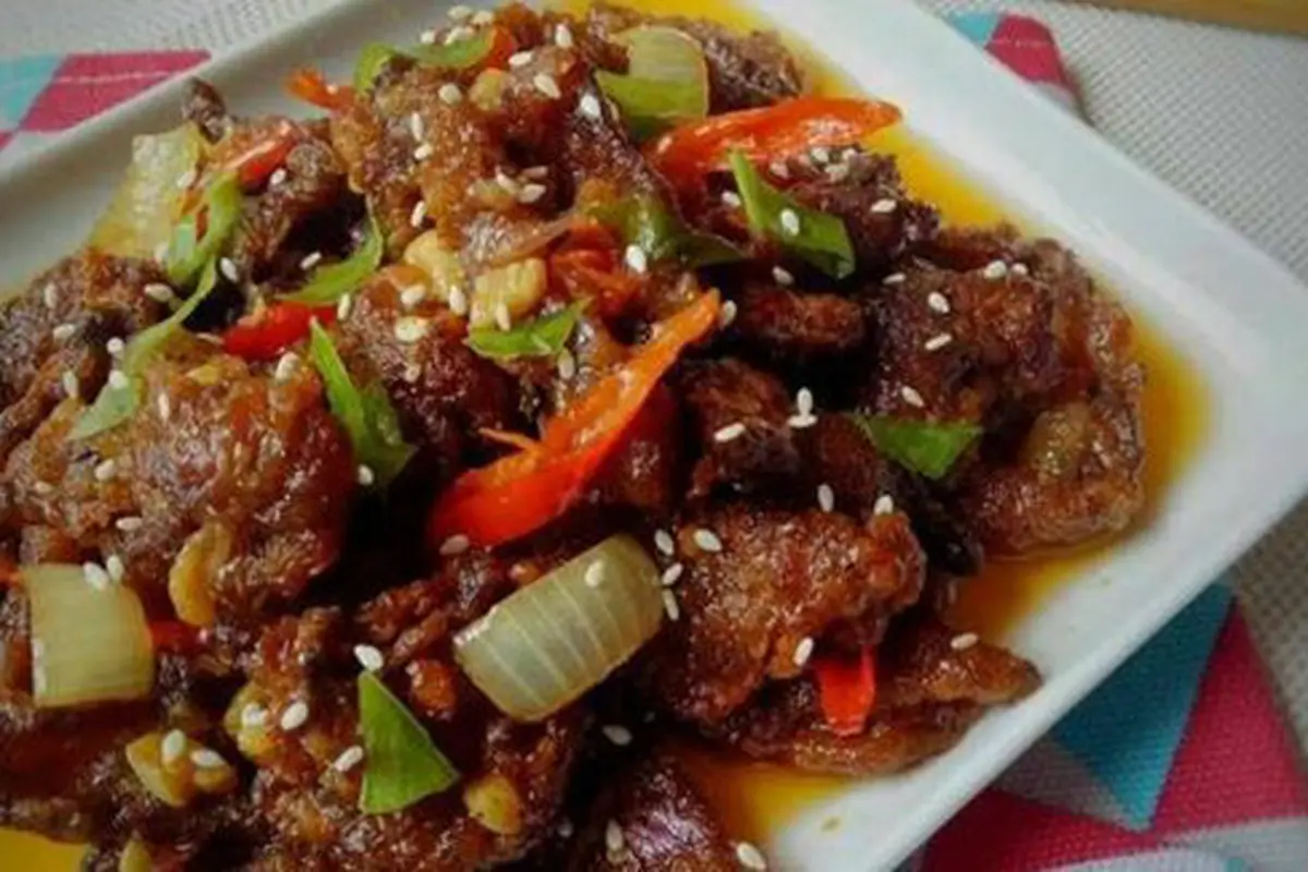 Kulit ayam crispy lada hitam./Copyright cookpad.com/Renie Wisra