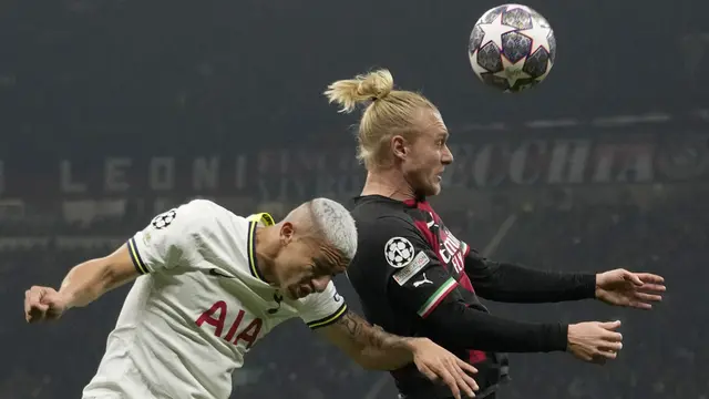 Gol Tunggal Brahim Diaz Menangkan AC Milan Atas Tottenham di Liga Champions