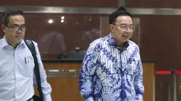 Anggota V Badan Pemeriksa Keuangan (BPK) RI Bobby Adhityo Rizaldi seusai menjalani pemeriksaan di Gedung Merah Putih KPK, Jakarta, Kamis, 16/07/2026. (KLY/Arie Basuki)