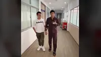 Momen Eza Ginonino Temani Sonny Septian Berlatih Jalan Bikin Netizen Tersentuh