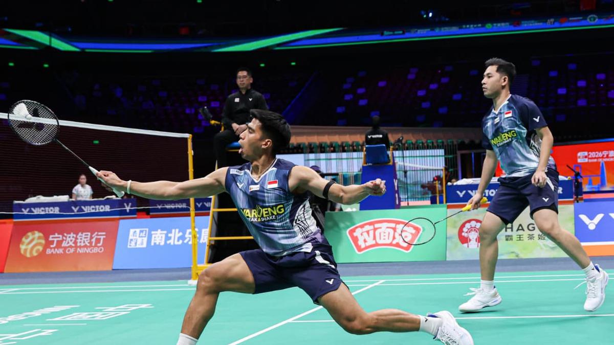 Hasil Kejuaraan Bulu Tangkis Asia 2026: Lolos 16 Besar, Sabar/Reza Berharap Bisa Konsisten