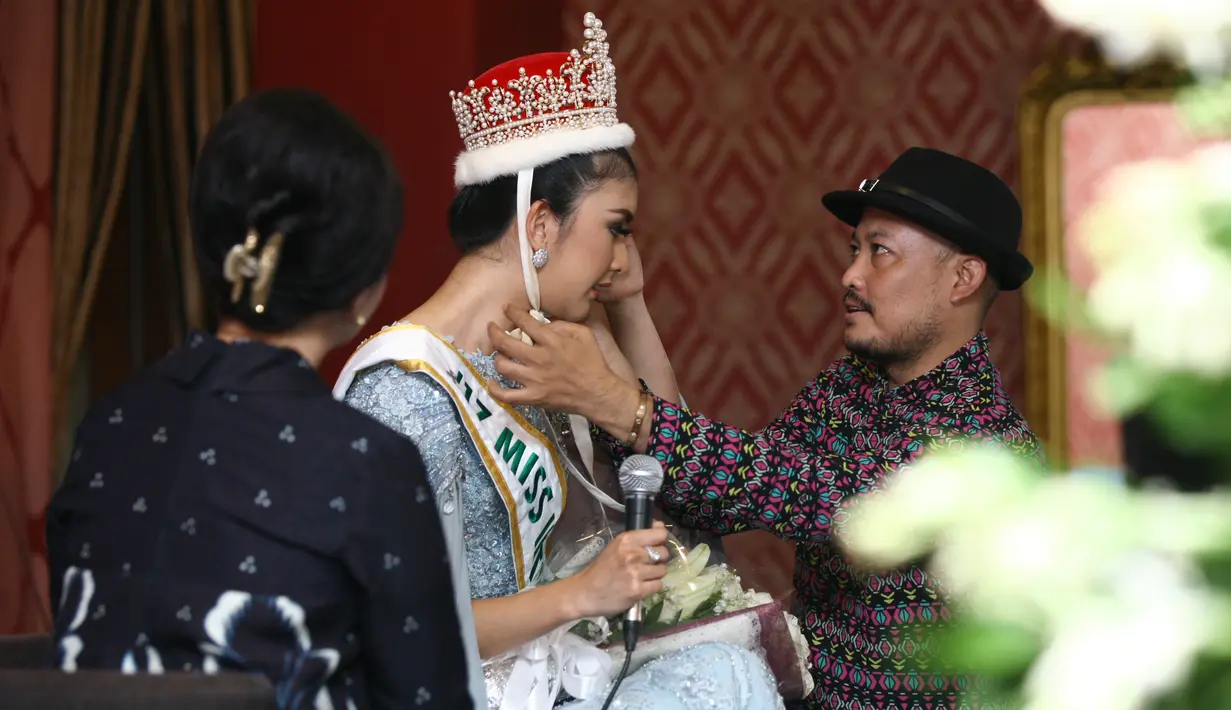Tidak hanya sampai disitu, Puteri Indonesia Lingkungan 2017 itu juga dinobatkan sebagai peraih Best Dress dalam ajang yang digelar di Tokyo pada pertengahan November silam. (Nurwahyunan/Bintang.com)