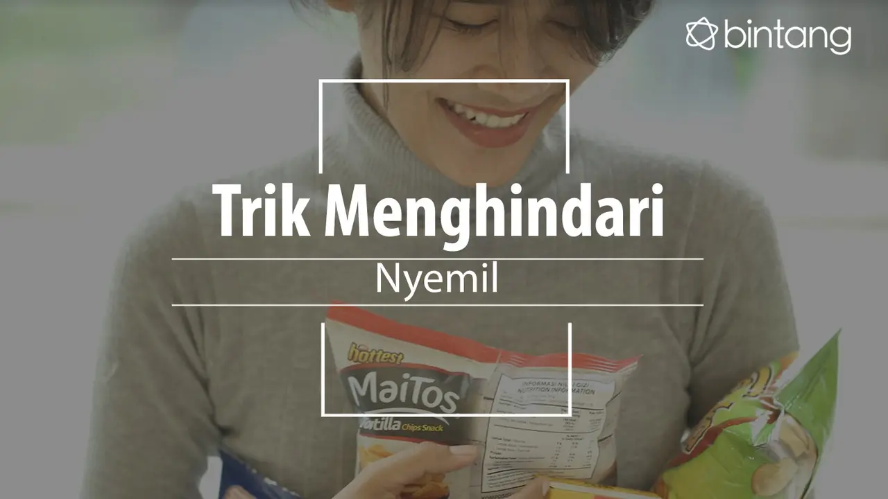Trik menghindari nyemil. (Foto: Daniel Kampua, Digital Imaging: Nurman Abdul Hakim/Bintang.com)