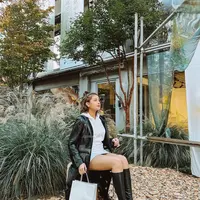 5 Potret OOTD Awkarin saat Habiskan Liburan di Korea Selatan /copyright/ narinkovilda