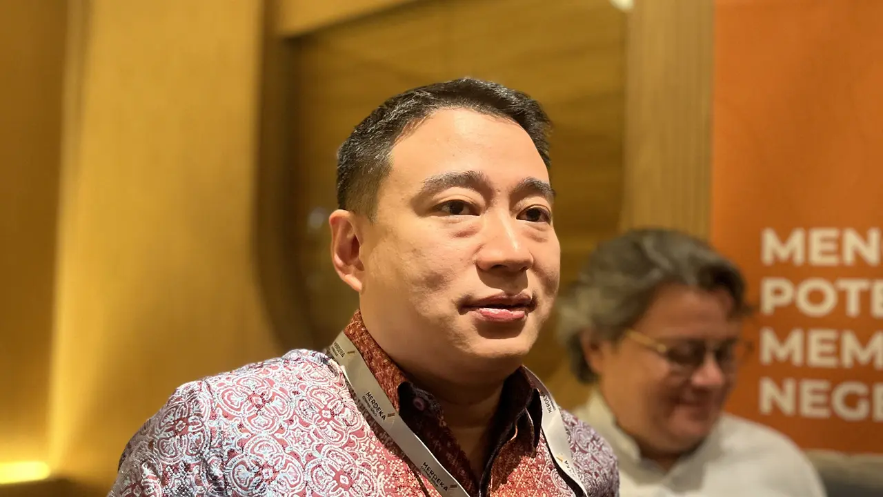 Presiden Direktur PT Merdeka Copper Gold Tbk, Albert Saputro. (Foto:Liputan6.com/Pipit IR)