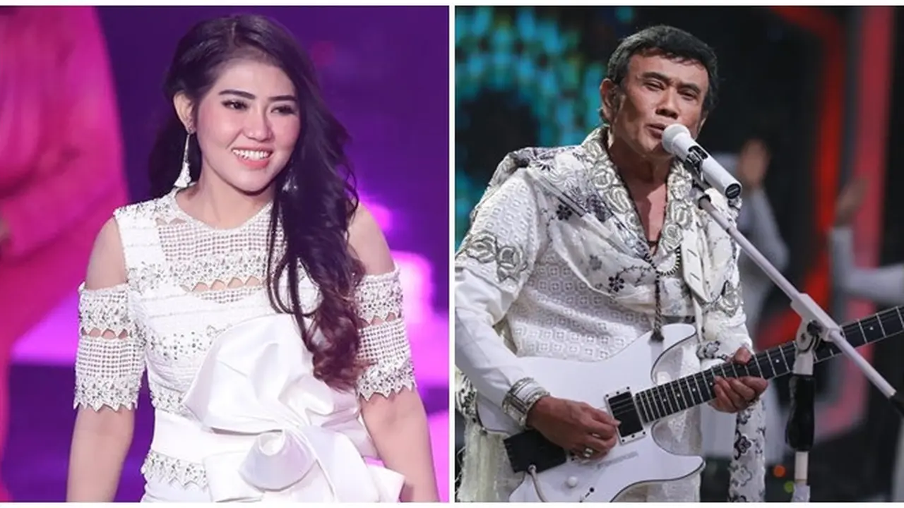 [Bintang] Via Vallen Salah Tingkah Nyanyi Bareng Rhoma Irama