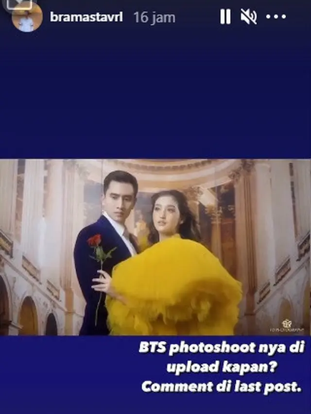 7 Pemotretan Verrell Bramasta dan Ranty Maria Bertema Beauty and The Beast