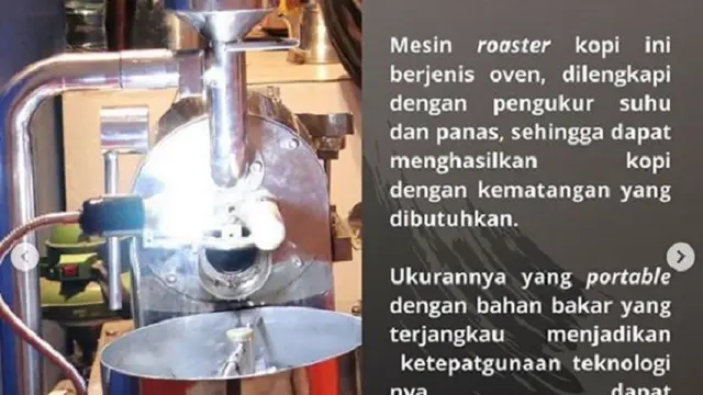 Mesin mini roaster