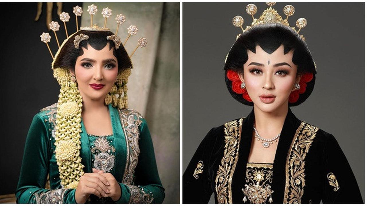 Pesona 7 Selebriti Indonesia Bergaya ala Pengantin Jawa, Bikin Pangling