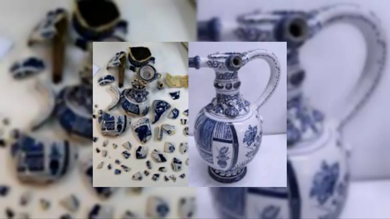 Kala 65 Pecahan Kendi 'Disulap' jadi Utuh
