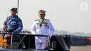 Terdapat 1.070 pilot dan crew demo udara, 397 prajurit untuk demo darat, dan 2. 227 personel pasukan upacara yang terlibat dalam peringatan HUT ke-77 TNI AU kali ini. (Liputan6.com/Faizal Fanani)